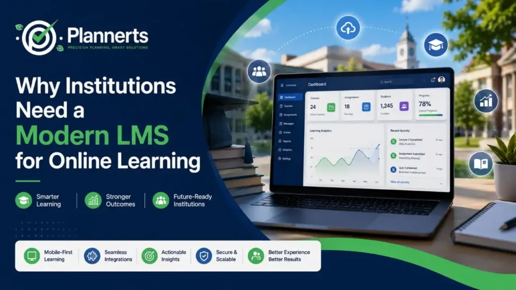 LMS for online Learning - Plannerts
